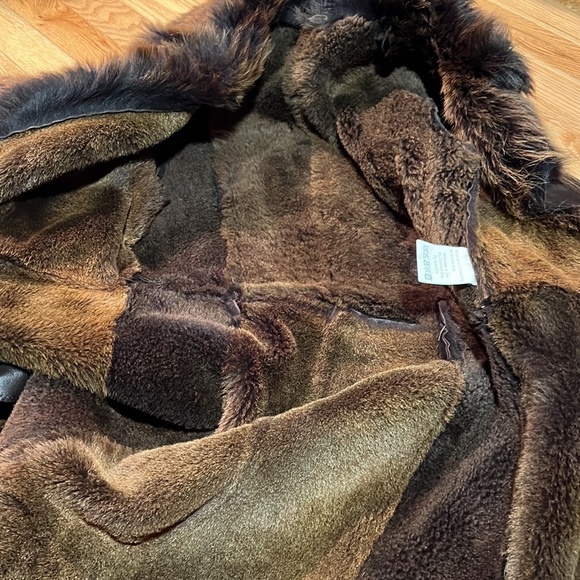 Rizal rich brown shearling coat. Size 34 fits like a true small - Picture 11 of 13